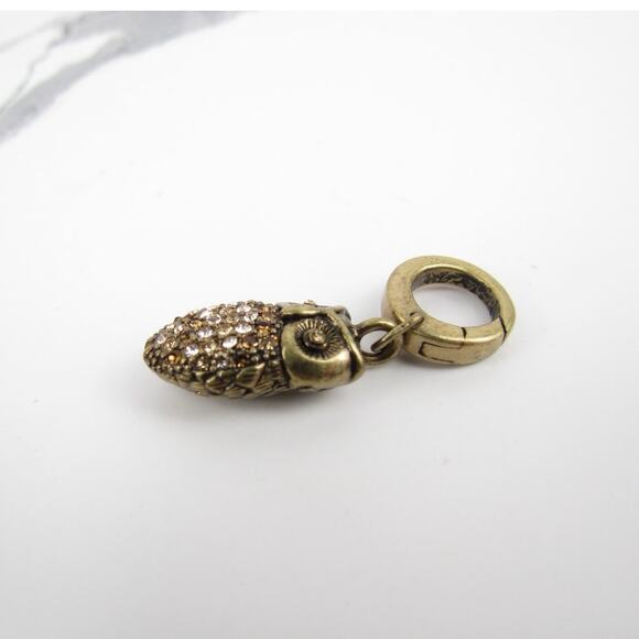 Fossil Rhinestone Owl Charm - Picture 4 of 5
